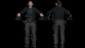 Leon Scott Kennedy CON CHALECO TÁCTICO de Resident Evil 9 Requiem CON MOVIMIENTO EN BOCA Y CEJAS CON ACCESORIOS Y BARBA CON SUS DOS CAMISAS TODO EN UNO (ES UN PORT DE UN MOD DE RESIDENT EVIL 4 REMAKE DE NEXUS MODS)